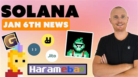 Solana In Depth Jan News NFTs DApps Air Drops YouTube