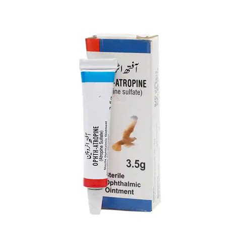 Ophth Atropine Eye Ointment 35g Uses Side Effects And Price In Pakistan