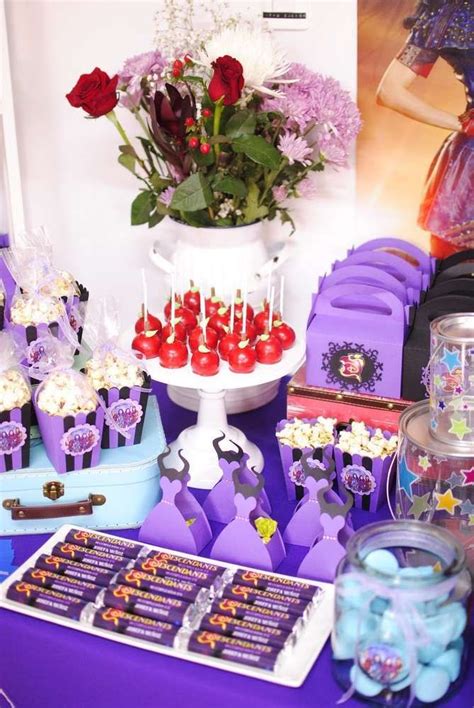 Disney Descendants Birthday Party Ideas Cythia Nesmith