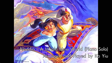 Aladdin A Whole New World Youtube