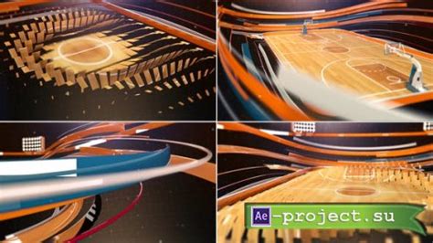 Videohive Basketball Opener 48240460 Project For After Effects