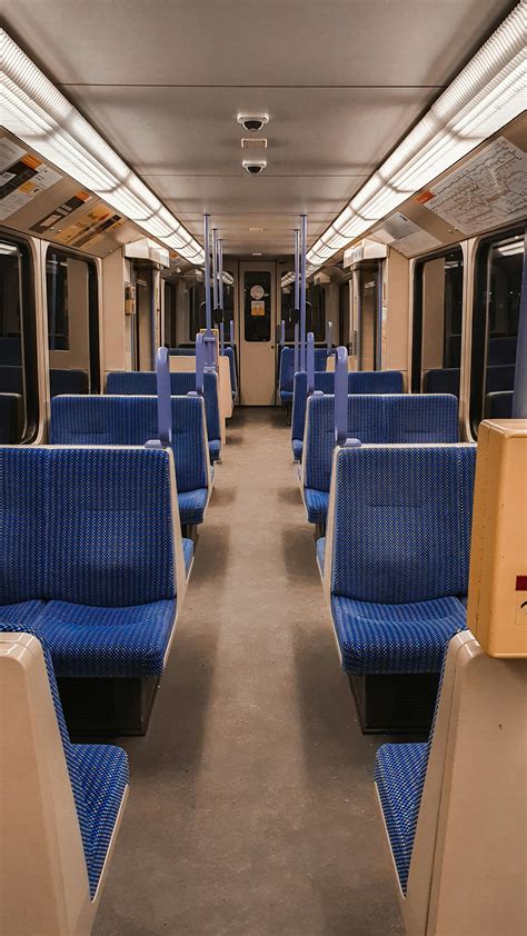 Empty Train Seats · Free Stock Photo