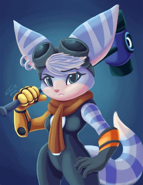 Lombax Girl By Jo Vee Al Ratchet And Clank Know Your Meme