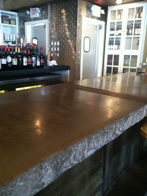 Hand Crafted Restaurant Bar Top By 910 Castings