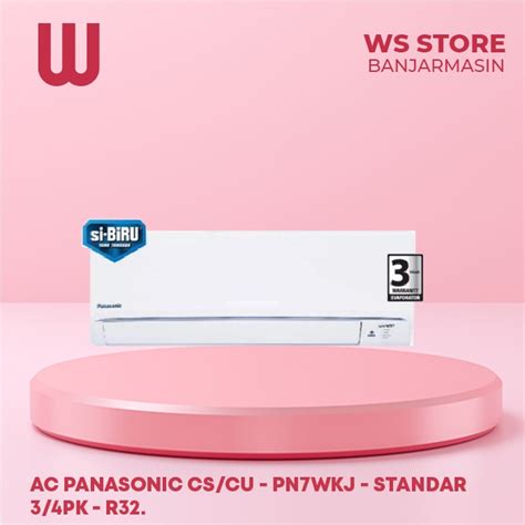 Jual Ac Panasonic Cs Cu Pn Wkj Standar Pk R Shopee Indonesia