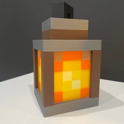 Minecraft Lantern or Soul Lantern Minecraft Themed Decor and - Etsy