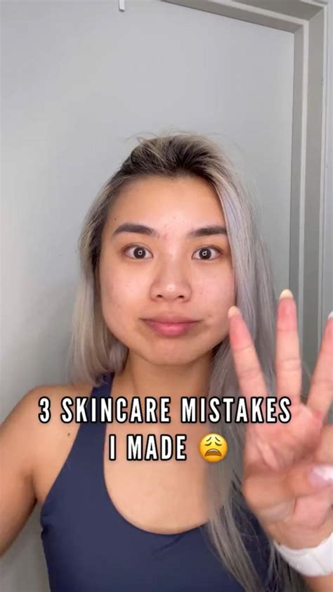 3 Skincare Mistakes To Avoid Skin Care Skin Care Routine