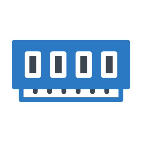 Ram Memory Generic Blue Icon