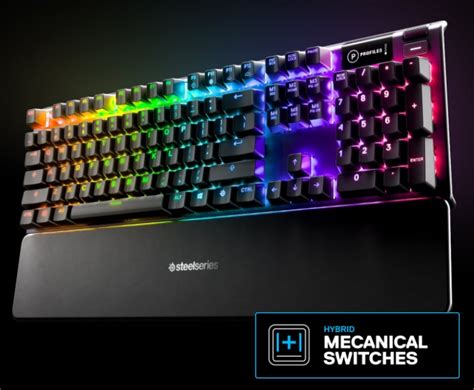 SteelSeries Apex 5 Hybrid Mechanical RGB Gaming Keyboard – F 1Tech ...