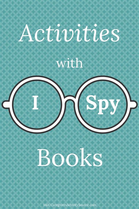 Activities with I Spy Books