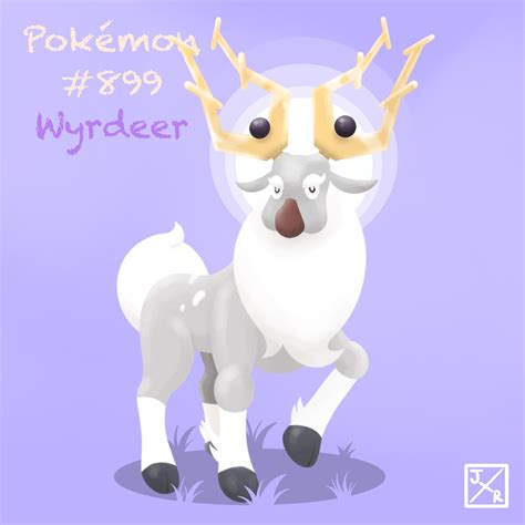 [OC] Wyrdeer : r/Pokemonart