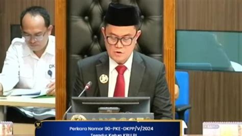 Breaking News Terbukti Asusila Ketua Kpu Ri Hasyim Asy Ari Resmi Di