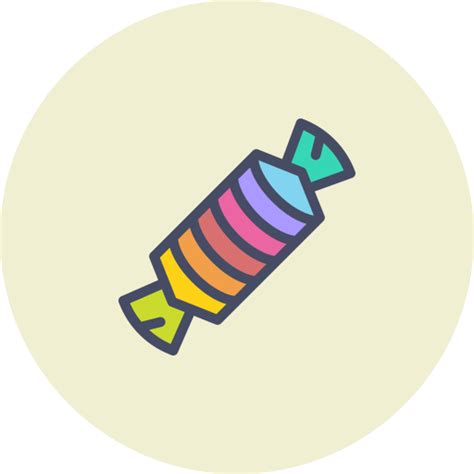 Candy Sugar Sweet Toffee Confectionery Icon
