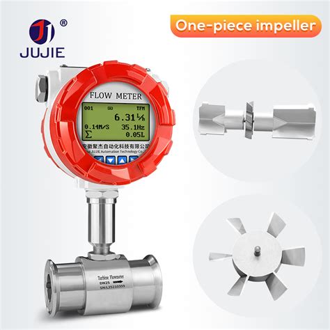 Turbine Flowmeter Clamp Type Pulse Water Flow Sensor 24VDC China