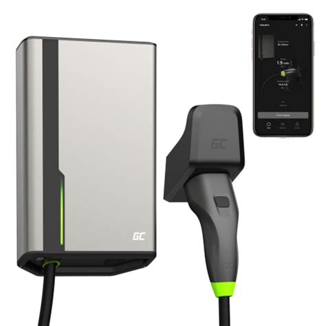 Gc Habuden Wallbox Kw Smart Ev Charging Station Green Cell