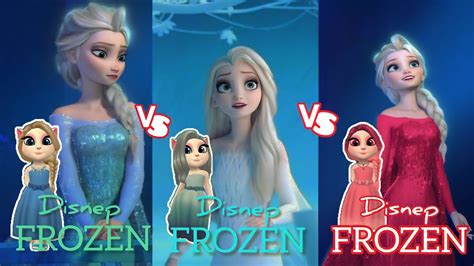 My Talking Angela 2 Frozen Of Elsa Vs Frozen 2 Of Elsa Vs Frozen 3