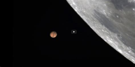 Mars Occultation By Moon — Aapod2com