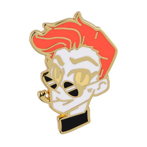 Good Omens Crowley Enamel Pin Distinct Pins