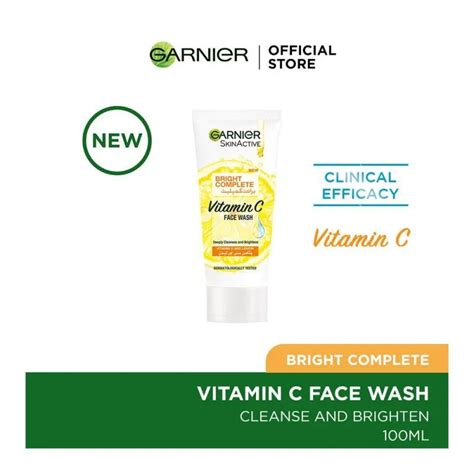 Buy Garnier Skin Active Bright Complete Vitamin C Face Wash