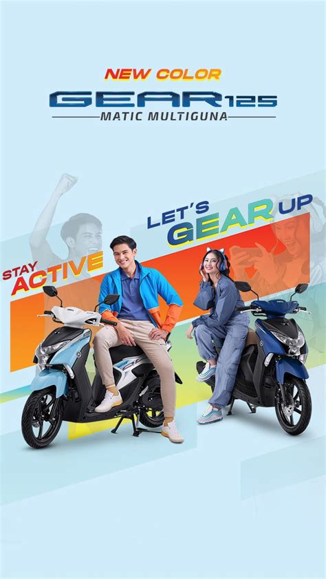 Pilihan Warna Baru Yamaha Gear 125 Tampil Aktif Artistic Disegala