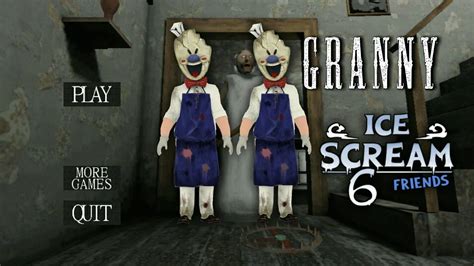 Granny V1 8 Ice Scream 6 Atmosphere Sewer Escape Full Gameplay