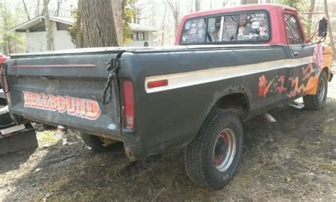 1977 Ford F150 Custom Rat Rod Truck Aka Hellbound For Sale In