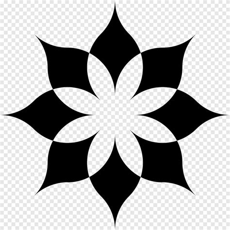 Lotus Flower Geometric Decorative Ornamental Decoration Png Pngegg