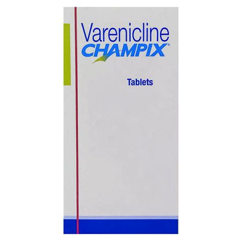 Generic Champix Varenicline 0 5mg X 10 Tablets Green Cross Generics