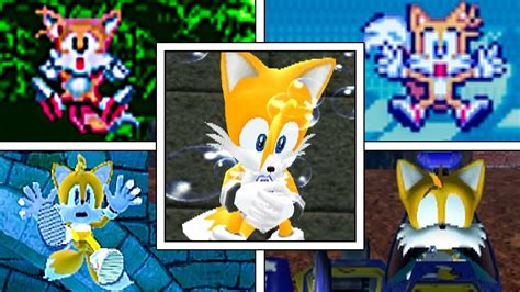 Evolution Of Miles Tails Prower Drowning In Sonic The Hedgehog Series