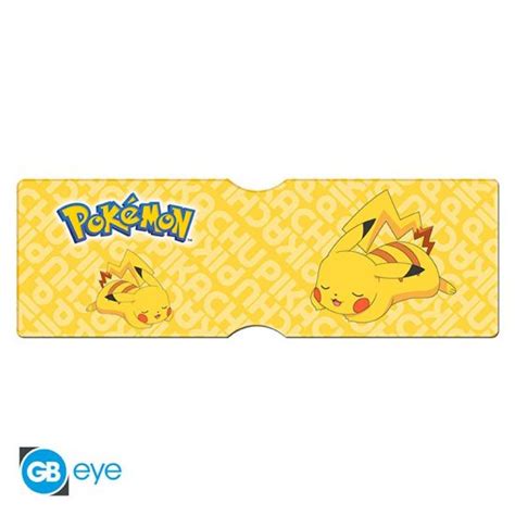 Pok Mon Resting Pikachu Card Holder Preorder Merchoid