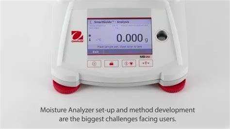 Ohaus Moisture Analyzer For Laboratory Automation Grade Semi