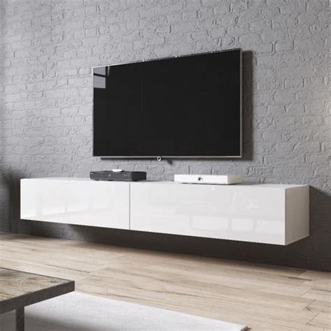 Wisz Ca Szafka Rtv Skid Cm Bia Y Po Ysk High Glossy Furniture