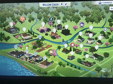 Sims 4 Willow Creek Redone Map