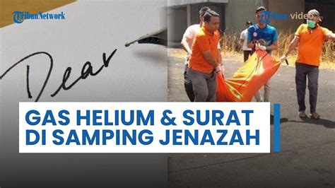 Ada Tabung Gas Helium Surat Di Samping Jasad Mahasiswi Kedokteran