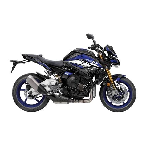 Kit D Co Kutvek Brillant Steel Noir Bleu Yamaha Mt Pi Ces