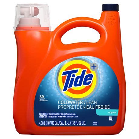 Tide Coldwater Clean Liquid Laundry Detergent Original Walmart Ca