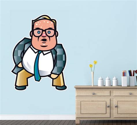 24 Chris Farley Matt Foley Wall Decal Mural I By Stickerdonkey