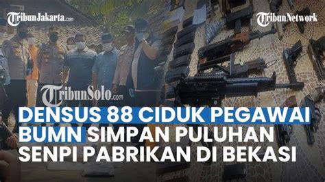 Sosok De Pegawai Bumn Di Bekasi Ditangkap Densus Diduga Terkait