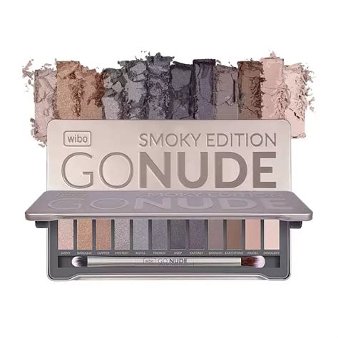 WIBO GO NUDE Smoky Edition Paleta 12 Cieni