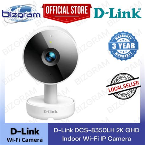 D Link Dcs Lh K Qhd Indoor Wi Fi Ip Camera Lazada Singapore