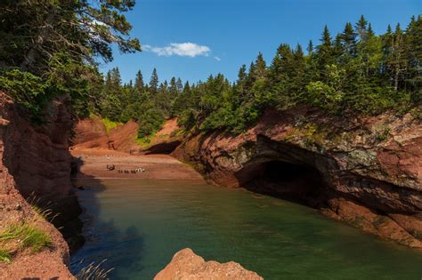 St Martins Sea Caves New Brunswick Immigration