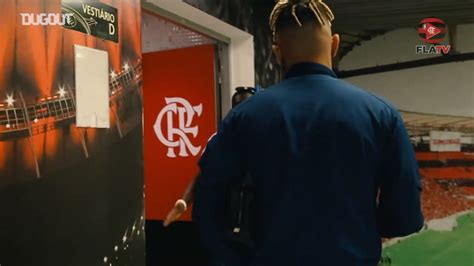 Bastidores da goleada do Flamengo sobre o Santos no Maracanã Gazeta