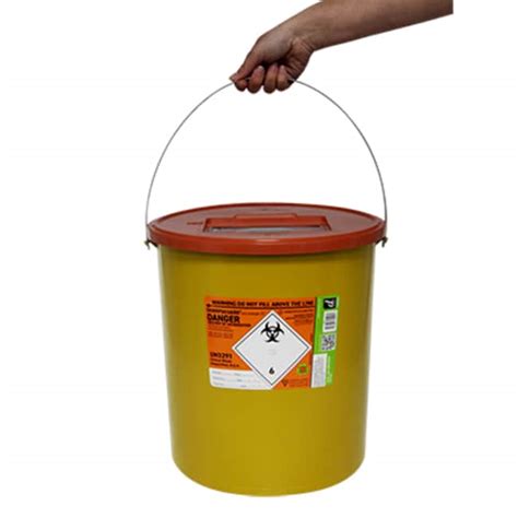 Sharpsguard Eco Waste Container Waste Container Color Orange