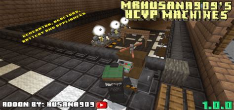 MrHusana909 S HCVP Machines Minecraft Addon