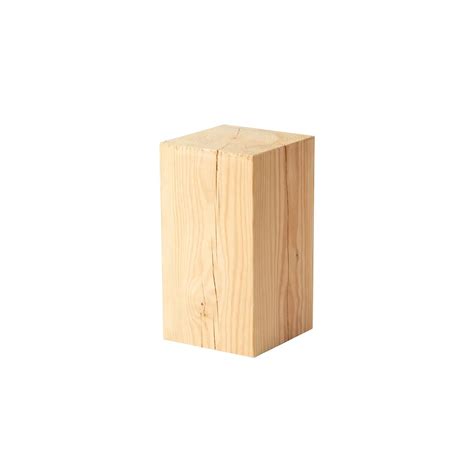 Cubo de madera con acrílico elegancia y resistencia POLISANTAFE