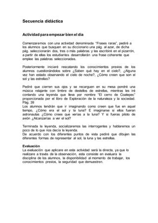 Secuencia Did Ctica Pdf