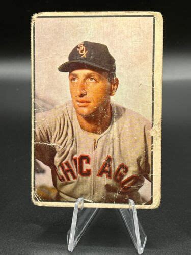 1953 Bowman Baseball Color 75 Saul Rogovin Chicago White Sox EBay