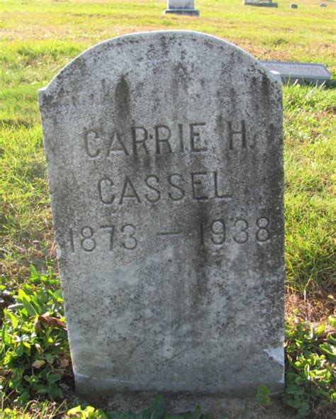 Carrie E Hipple Cassel Find A Grave Memorial