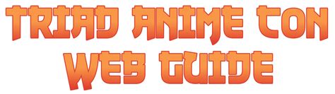 Schedule And Web Guide Info Triad Anime Con