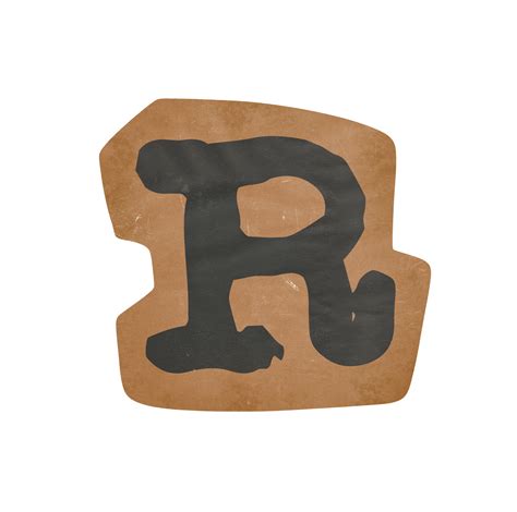 Download The Vintage Typewriter Alphabet Letter R 18796688 Royalty Free